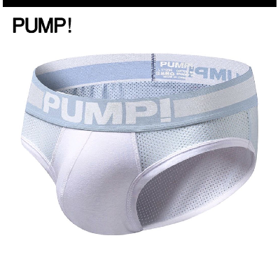 PM02 PUMP 性感內褲 淺藍白色